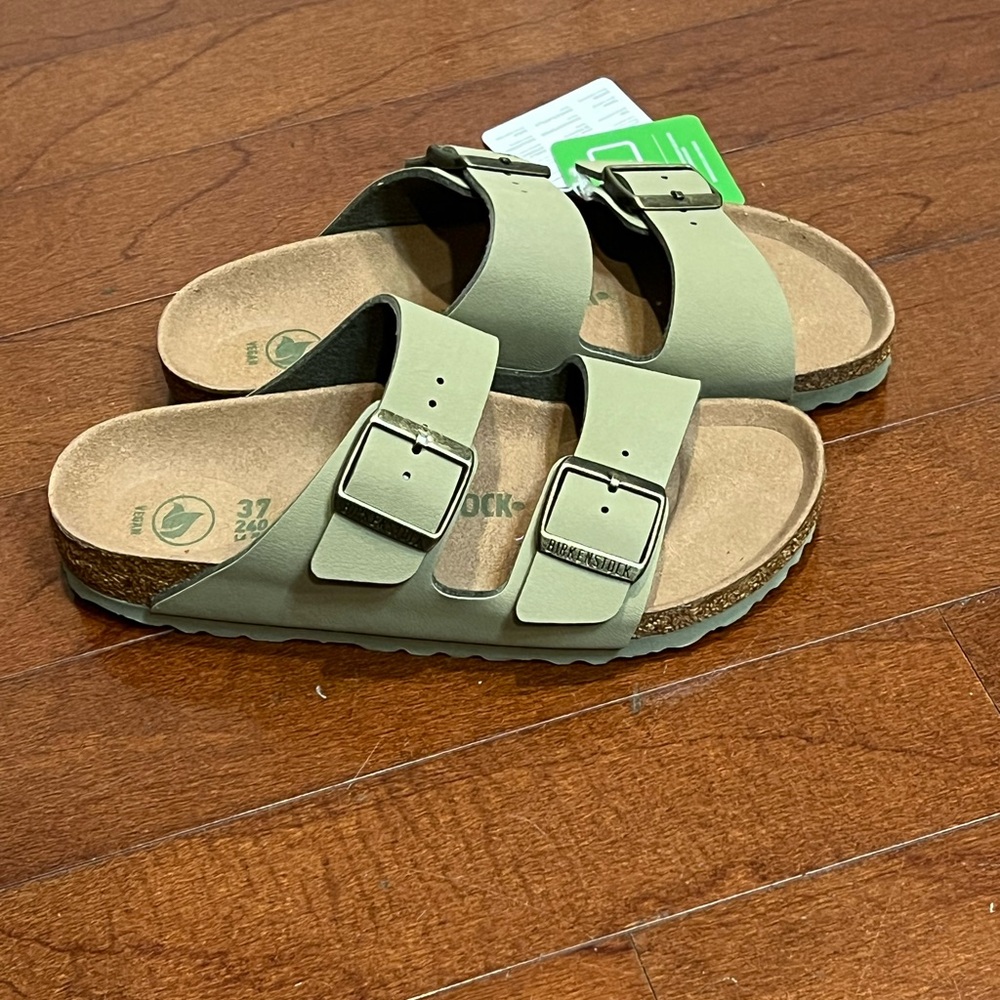 Women Green Sandals